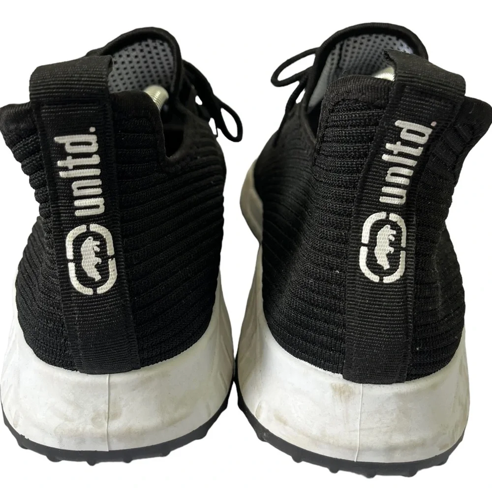Ecko Unlimited Unltd Elliot Fashion Sneakers Mens Size 12 Black & White Colorway